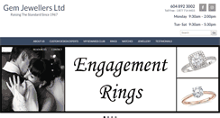 Desktop Screenshot of gemjewellers.com
